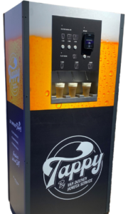 Bierautomaat Tappy by Van Duijnen Horeca Service, was voor het eerst te zien tijdens de Horecava.