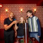Tafel biertap in karaoke kamer Amsterdam